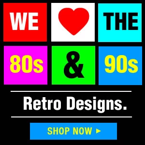 Retro T Shirts Inspired From 80s and 90s